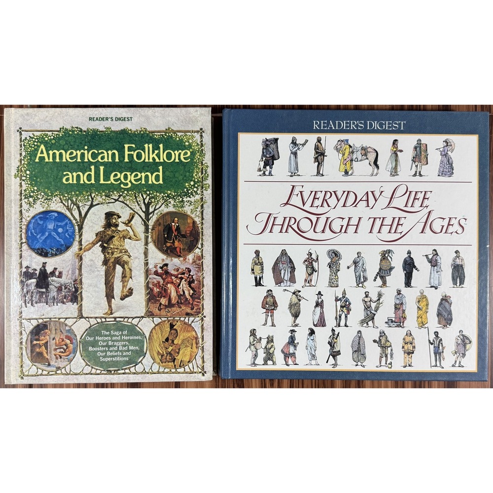 Reader's Digest American Folklore & Everyday Life Through the Ages Books Lot